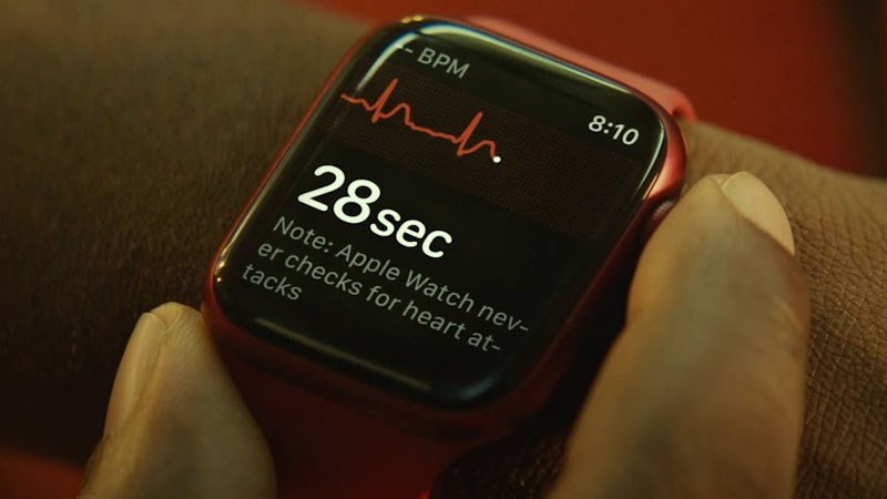 Cảm biến nhiệt độ tr&ecirc;n Apple Watch