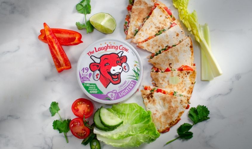 Bạn có thể chế biến nhiều món ăn từ phô mai Con Bò Cười