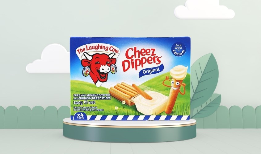 Phô mai và que bánh Cheez Dippers