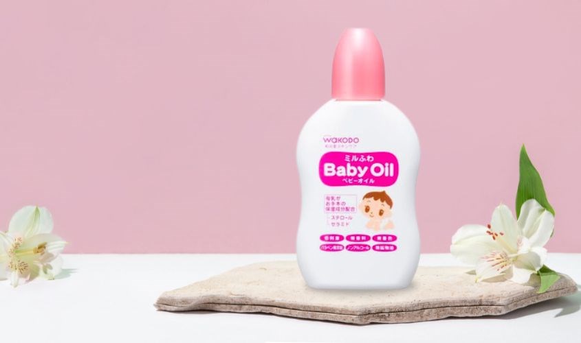 Wakodo dầu massage em bé Baby Oil