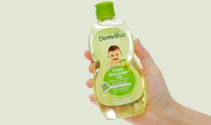 Dầu massage DermoViva chiết xuất ô liu