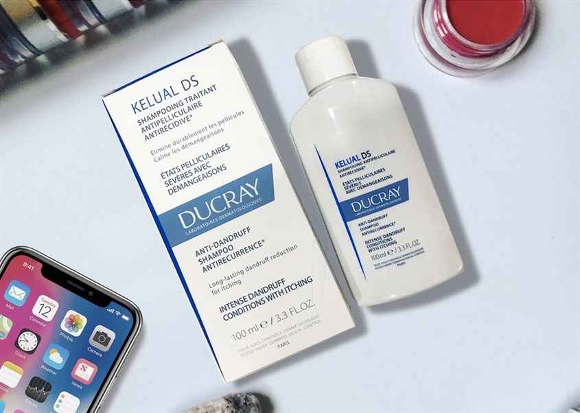 Dầu Gội Trị Gàu, Giảm Ngứa & Viêm Da Tiết Bã Kelual Ds 100ml