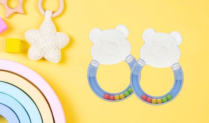 Gặm nướu Galena hình gấu GA-TB01 (từ 6 tháng) - Màu xanh