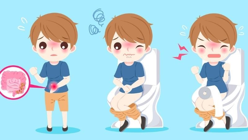 Phụ huynh nên chú ý đến trẻ khi có triệu chứng tiêu chảy