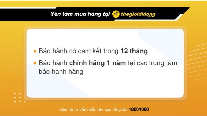 Ch&iacute;nh s&aacute;ch bảo h&agrave;nh tại Thế Giới Di Động