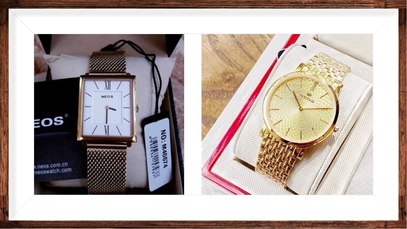 Xem x&eacute;t c&aacute;c giấy tờ k&egrave;m theo v&agrave; vỏ hộp để x&aacute;c minh đồng hồ Neos ch&iacute;nh h&atilde;ng