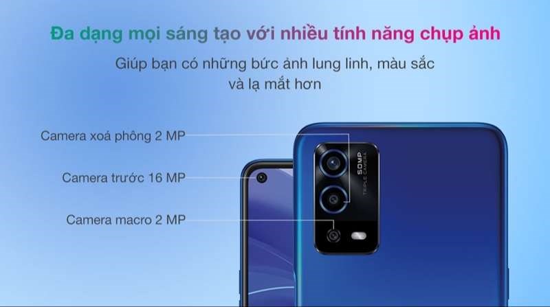 Cụm camera được thiết kế đặc biệt