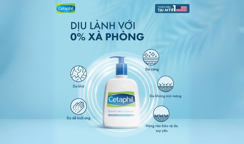 Nên nhờ tư vấn của bác sĩ nếu sử dụng Cetaphil bị nổi mụn