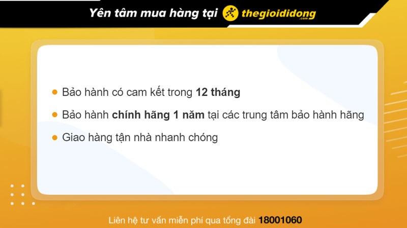 Ch&iacute;nh s&aacute;ch bảo h&agrave;nh tại TGDĐ