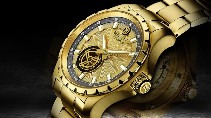 Đồng hồ được l&agrave;m từ chất liệu cao cấp cho độ bền cao, vẻ ngo&agrave;i sang trọng