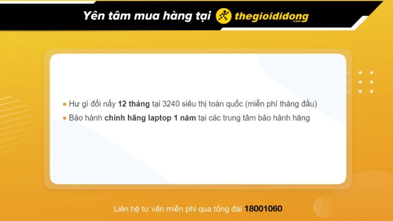 Ch&iacute;nh s&aacute;ch bảo h&agrave;nh tại Thế Giới Di Động.