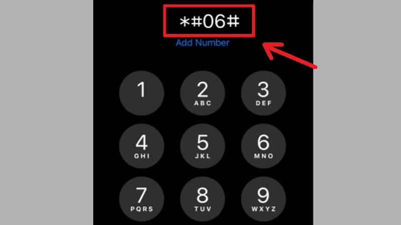 Kiểm tra m&atilde; IMEI bằng c&aacute;ch gọi theo d&atilde;y số n&agrave;y