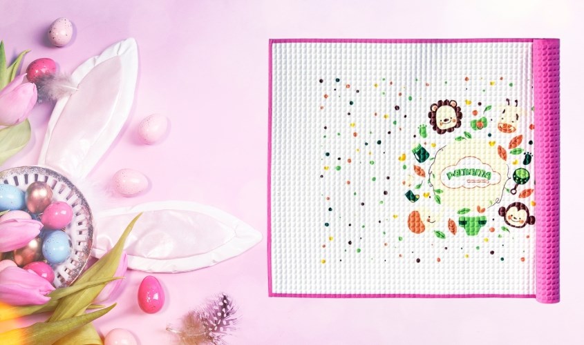 Thảm Pamama RB-P0001PK 90x60 cm - Màu hồng Thảm Pamama RB-P0001PK 90x60 cm - Màu hồng