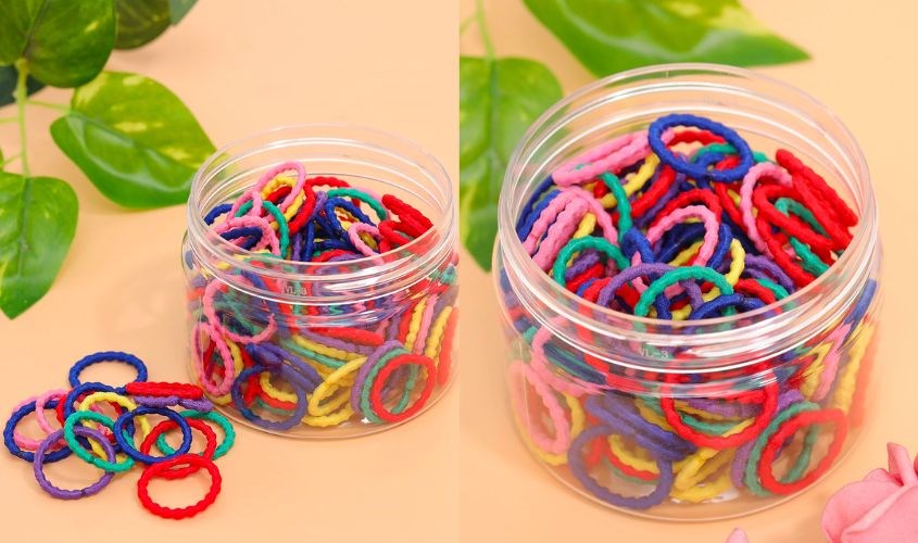 Hộp cột tóc nhỏ Tôm Tép 09A