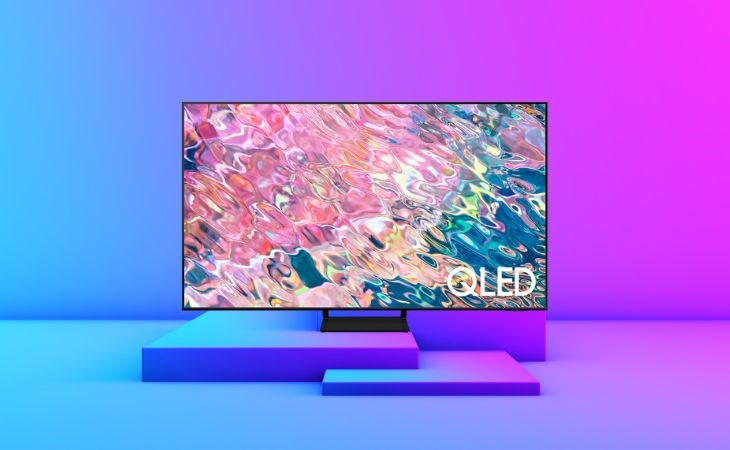 Smart Tivi QLED 4K 75 inch Samsung QA75Q60B có thiết kế tinh tế, tối giản