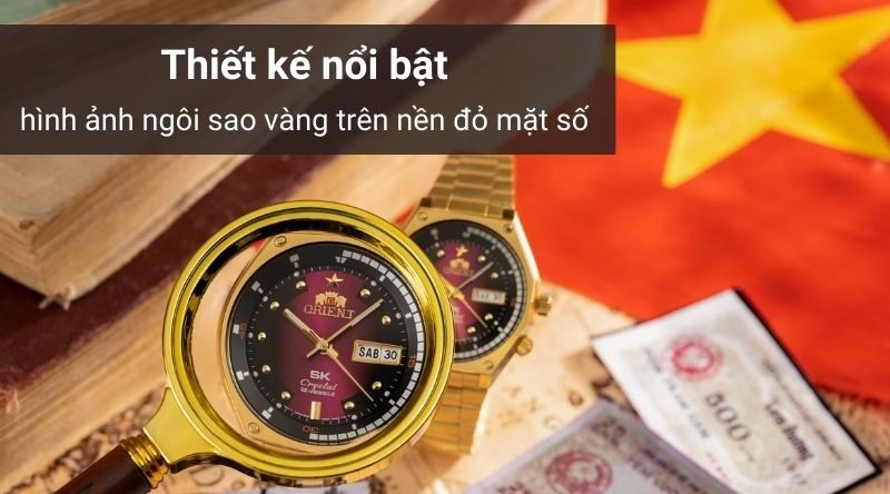 Thiết kế với sự xuất hiện của quốc kỳ Việt Nam