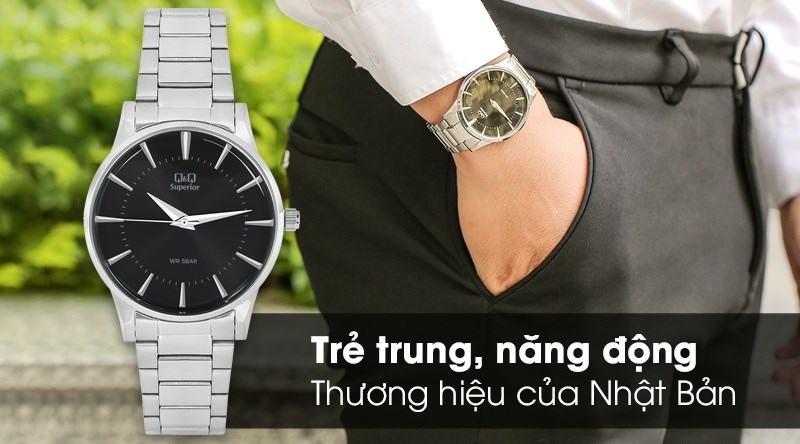 Mẫu đồng hồ nam này có dây đeo bền đẹp Mẫu đồng hồ nam này có dây đeo bền đẹp
