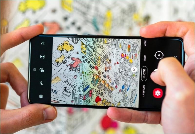 Camera của máy Galaxy A51 cho ra hình ảnh sắc nét Camera của điện thoại cho ra hình ảnh sắc nét