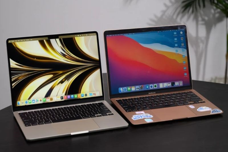 M&agrave;n h&igrave;nh c&oacute; k&iacute;ch thước lớn nhất của Macbook Air