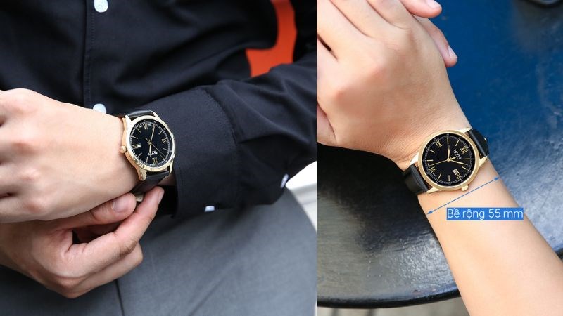 Khả năng chống nước của đồng hồ l&agrave; 5 ATM