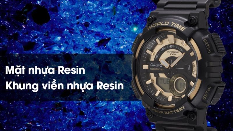 Đồng hồ c&oacute; thiết kế mạnh mẽ, thể thao