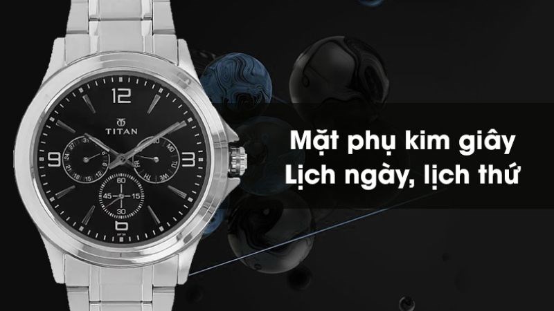 Đồng hồ c&oacute; lịch ng&agrave;y, lịch thứ tiện lợi