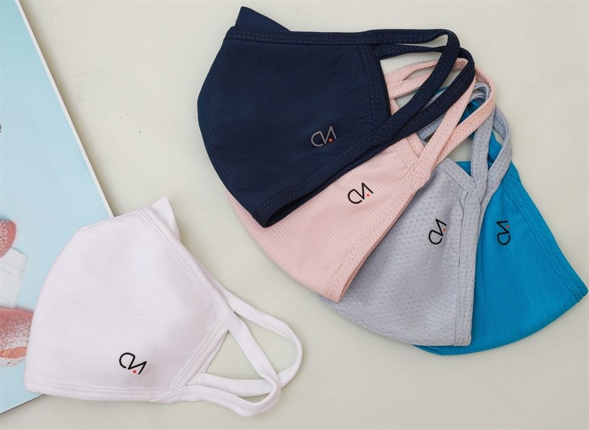 Khẩu trang vải viền Mesh Plus che mũi Duy Ngọc cao cấp Khẩu trang vải viền Mesh Plus che mũi Duy Ngọc cao cấp