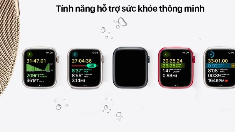 Apple S8 LTE viền thép dây thép với nhiều tính năng thông minh