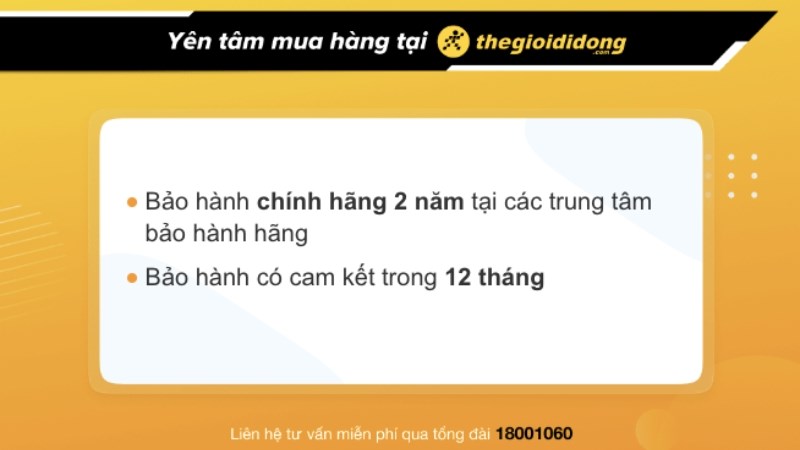 Ch&iacute;nh s&aacute;ch bảo h&agrave;nh đồng hồ tại TGDĐ