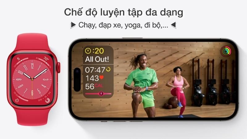 Đa dạng chế độ luyện tập
