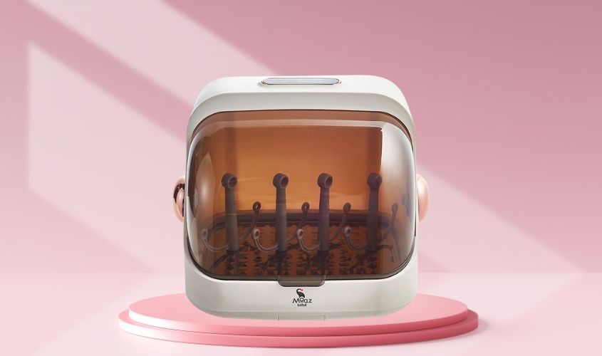 Máy tiệt trùng và sấy khô bình sữa Moaz BéBé MB-044