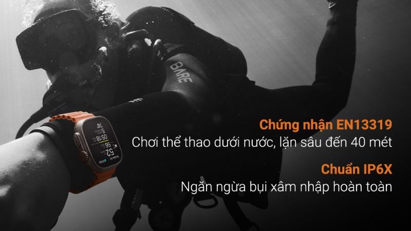 Khả năng chống nước và bụi bẩn đỉnh cao