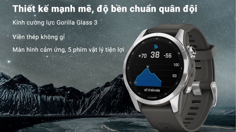 Thiết kế mạnh mẽ ph&ugrave; hợp cho người y&ecirc;u thể thao