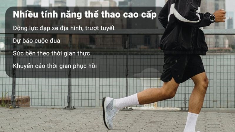 Nhiều t&iacute;nh năng cao cấp chuy&ecirc;n cho d&acirc;n thể thao
