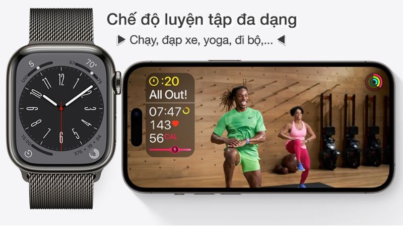 Chế độ luyện tập đ&aacute;p ứng nhu cầu đa dạng.