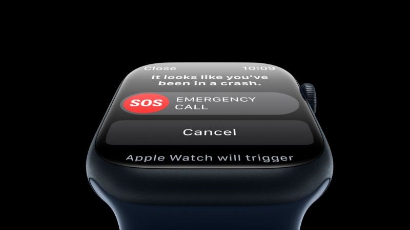 Giao diện khẩn cấp của Apple Watch Ultra LTE dây Trail. Giao diện khẩn cấp của Apple Watch Ultra LTE dây Trail.