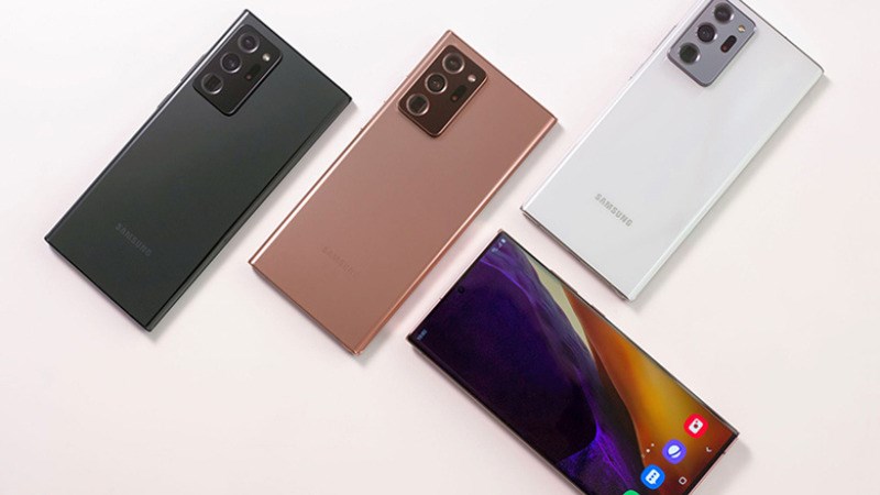 Thiết kế Samsung Galaxy Note 20 với ba phi&ecirc;n bản m&agrave;u sắc