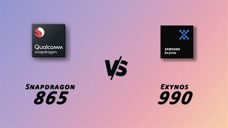 Snapdragon 855 v&agrave; Exynos 990