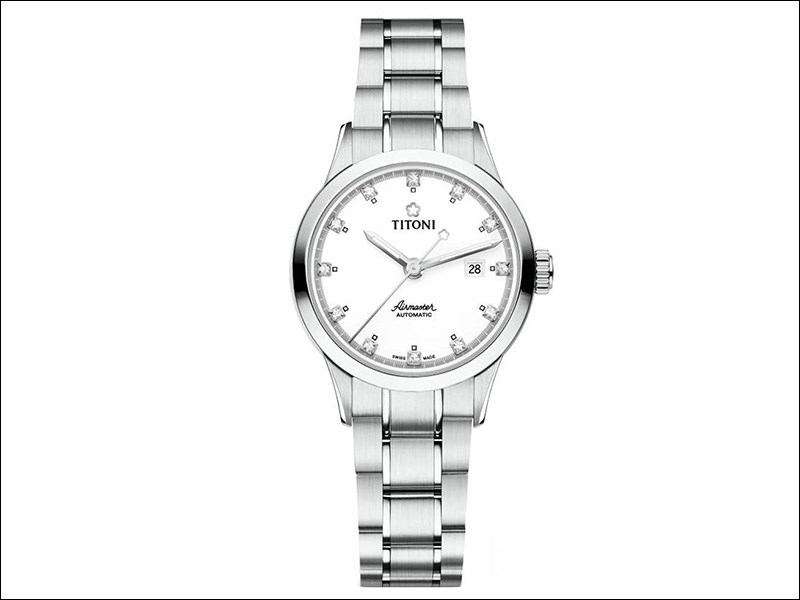 Đồng hồ TITONI 29 mm Nữ 23733 S-556 mang kiểu dáng quý phái và trang nhã Đồng hồ TITONI 29 mm Nữ 23733 S-556 mang kiểu dáng quý phái và trang nhã