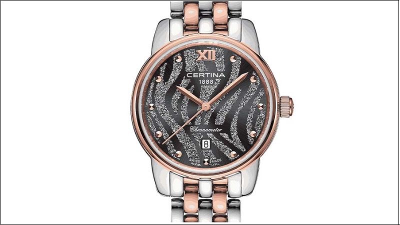 đồng hồ CERTINA Urban C033 với đường vân bạc đẹp mắt đồng hồ CERTINA Urban C033 với đường vân bạc đẹp mắt