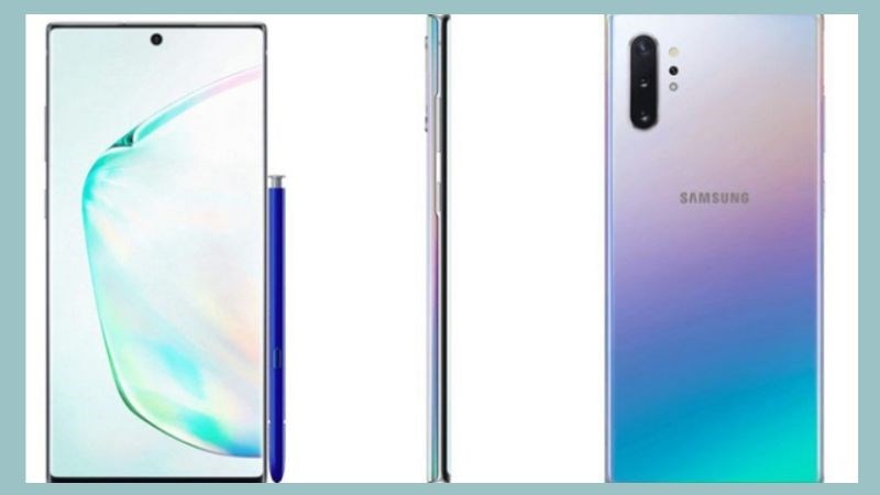Samsung Galaxy Note 10+ với thiết kế mỏng, nhẹ