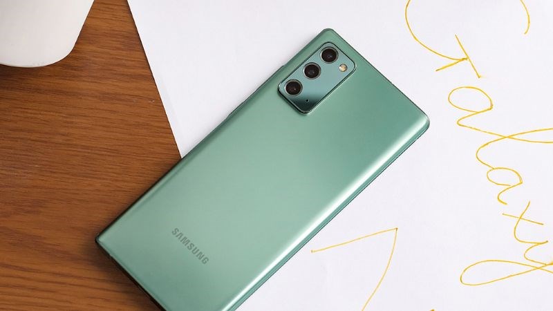 Samsung Galaxy Note 20 với thiết kế độc đ&aacute;o