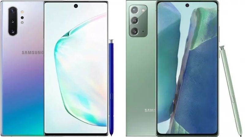 Samsung Galaxy Note 10+ với thiết kế thon gọn hơn Note 20
