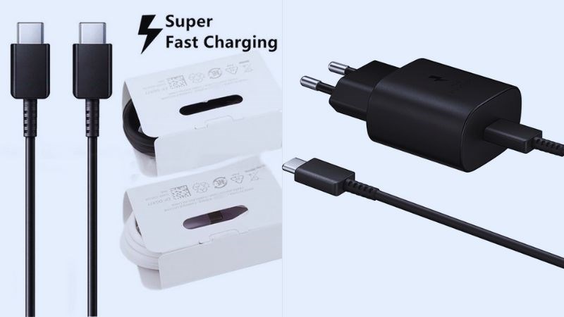 Bộ sạc của Samsung Galaxy Note 10+ v&agrave; Note 20