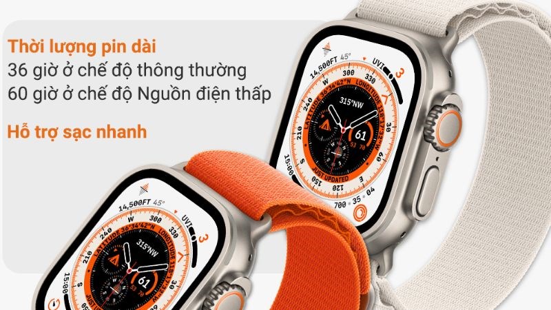 Thời lượng pin được cải tiến đáng kể