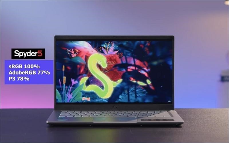 Bộ nhớ RAM 16 GB cho phép máy hoạt động đa nhiệm một cách ổn định