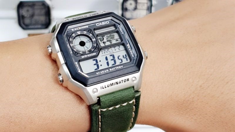 Mặt đồng hồ điện tử mang nét đẹp hiện đại, trẻ trung phù hợp với giới trẻ Mặt đồng hồ điện tử mang nét đẹp hiện đại, trẻ trung phù hợp với giới trẻ