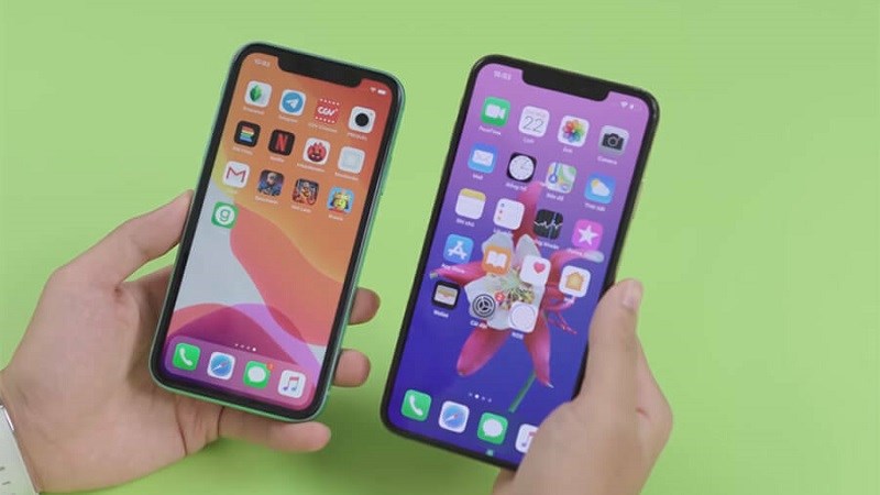 Sản phẩm iPhone Xs Max có chất lượng hiển thị tốt hơn Sản phẩm iPhone Xs Max có chất lượng hiển thị tốt hơn