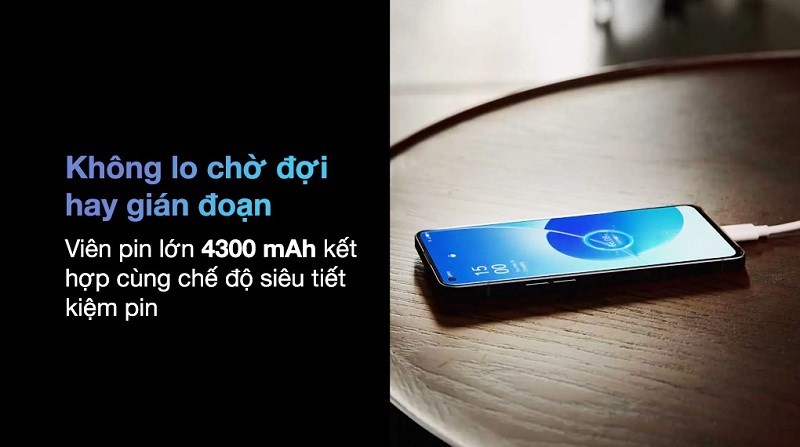 Sở hữu viên pin có dung lượng lớn Sở hữu viên pin có dung lượng lớn