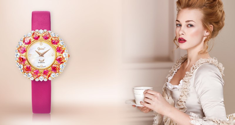 Đồng hồ Ogival sử dụng bộ máy chuẩn Thụy Sỹ Đồng hồ Ogival sử dụng bộ máy chuẩn Thụy Sỹ